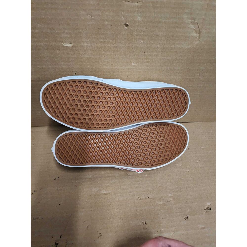 USED Vans Unisex Classic Slip-On (Checkboard) Truewhite/T Skate Shoe 13 Men US - Picture 8 of 11